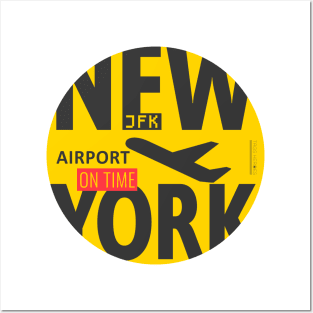 New York Yellow Taxi color style Posters and Art